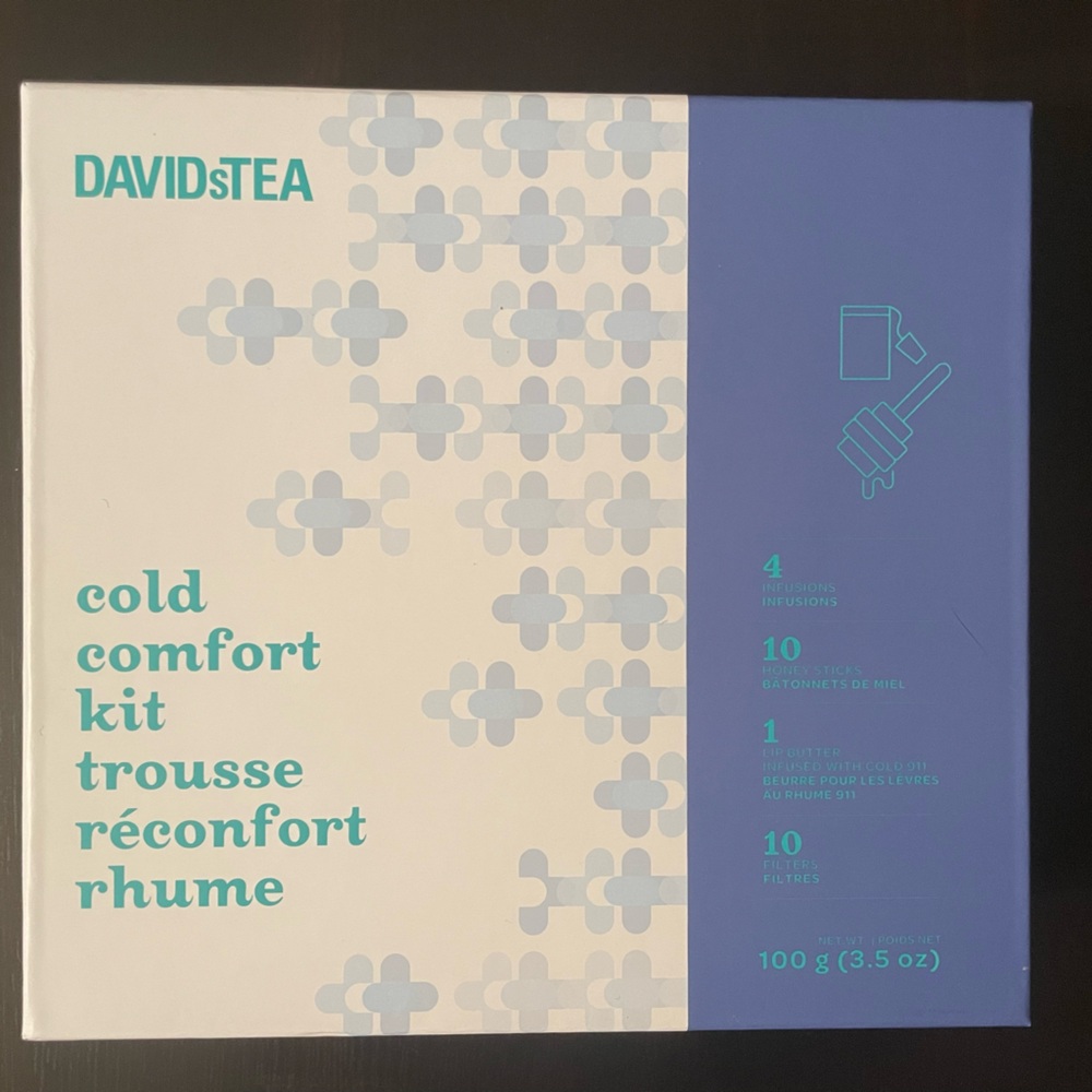 DAVIDsTEA Cold comfort kit